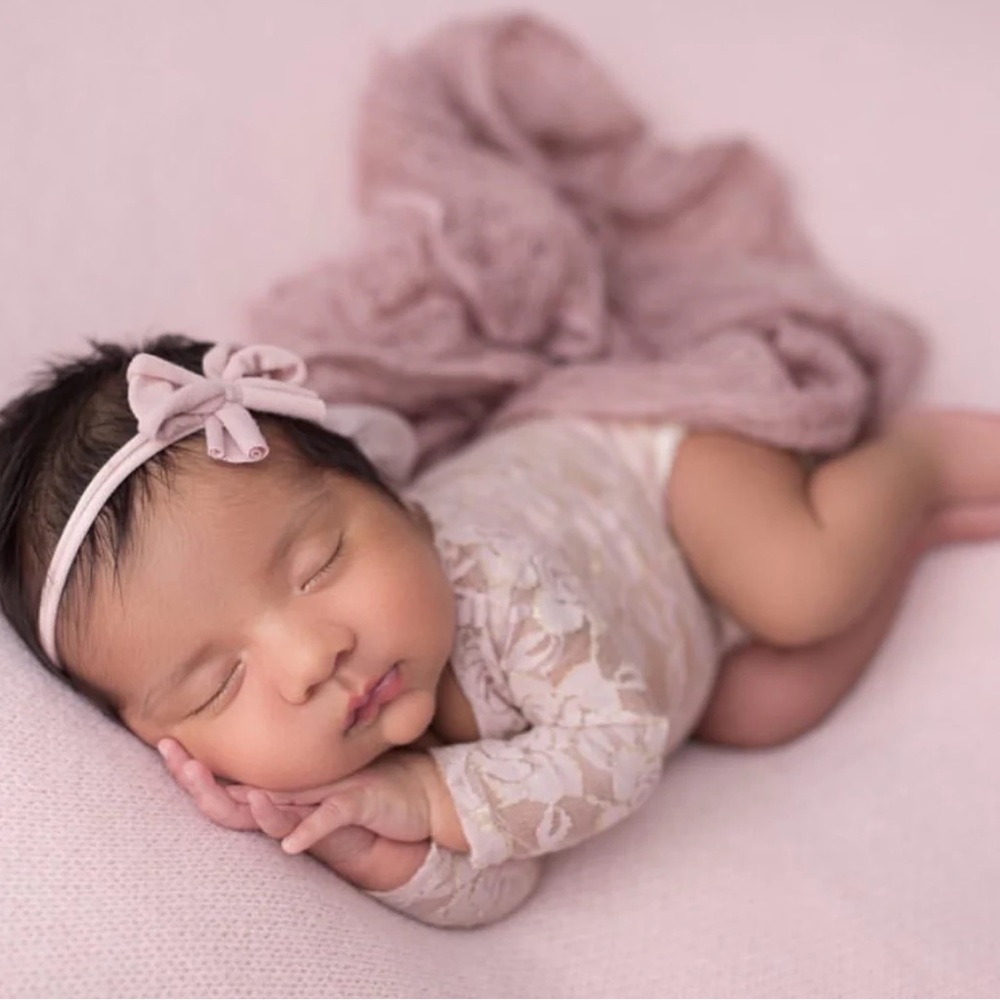 Newborn photography Blush Leotard